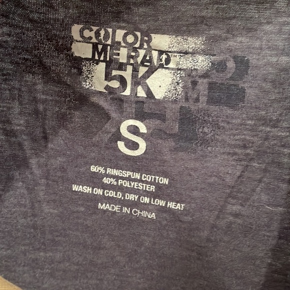 Color Me Rad 5k tshirt - Picture 2 of 3